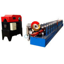 steel rain water down pipe roll forming machine